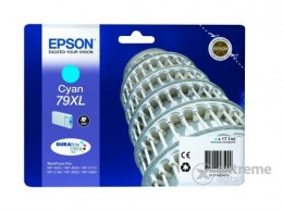 MMC Epson T7902 kompatibilis chipes patron, cián (18ml)