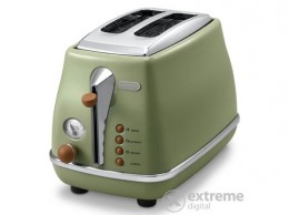 DELONGHI Iconia Vintage CTOV 2103.GR Kenyérpirító zöld