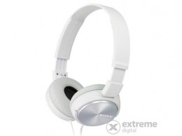 Sony MDRZX310W.AE elforgatható kialakítású zárt fejhallgató, fehér