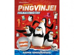 Napraforgó Kiadó Madagaszkár pingvinjei - foglalkoztatófüzet