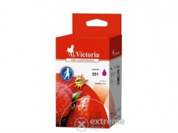 VICTORIA 551 utángyártott tintapatron Pixma iP7250, MG5450 ,MG6350 nyomtatókhoz, vörös