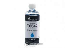 VICTORIA T6642 utángyártott tintapatron L100, 200mfp nyomtatókhoz, kék