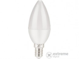 EXTOL LED lámpa (E14, 5W, 450 lumen, 6500K, hideg fehér)