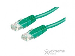 ROLINE UTP CAT5e 10m kábel, zöld