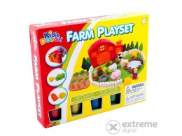Kid`s Toys Farm építő gyurmakészlet, 20 darabos