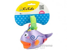 K`S KIDS Ks Kids Lila Bálna plüss pajtás