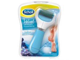 SCHOLL Velvet Smooth elektromos talpreszelő tengeri ásványokkal