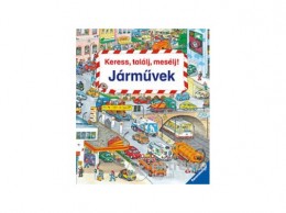 Scolar Kiadó Kft Susanne Gernhauser - Keress, találj, mesélj! 3. - Járművek