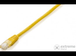 EQUIP 625463 UTP patch kábel, CAT6, 0,25m, sárga