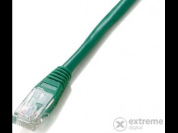 EQUIP 625447 UTP patch kábel, CAT6, 0,5m, zöld