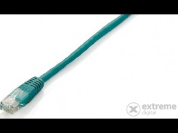 EQUIP 625443 UTP patch kábel, CAT6, 0,25m, zöld
