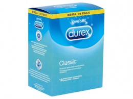 DUREX Classic óvszer, 18db