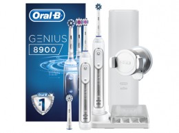 Oral-B Genius Pro 8900 Elektromos fogkefe, okostelefon tartóval+ bónusz 8900 fogkefe
