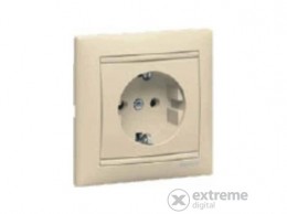 LEGRAND L774323 Valena 2P+F csatlakozóaljzat monoblokk, elefántcsont