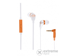 MAGNAT LZR 540 fülhallgató, fehér/narancs