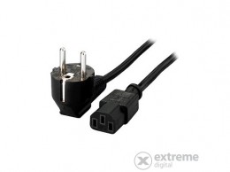 EQUIP 112120 PC tápkábel, 1,8m, fekete, C13