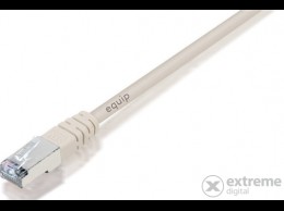 EQUIP 225412 FTP Cat5e patch kábel, 3m, beige