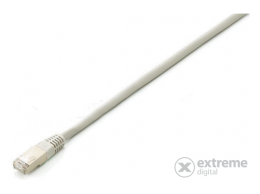 EQUIP 605507 SFTP patch kábel, CAT6, 0,5m, szürke, LSOH