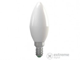 EMOS ZL4102 LED lámpa (E14, gyertya, 500Lm, 3000K, 6W, meleg fehér)