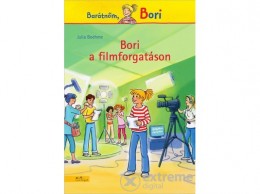 Manó Könyvek Kiadó Julia Boehme - Bori a filmforgatáson