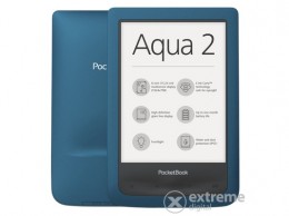 POCKETBOOK 641 Aqua 2 vízálló eBook olvasó, azúrkék