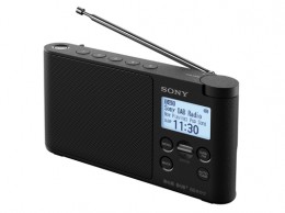 Sony XDR-S41D hordozható rádió DAB/DAB+/FM tunerrel, fekete