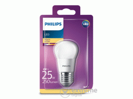 Philips LED lámpa (E27, 250 Lm, 2.700K, 4 W, meleg fehér)