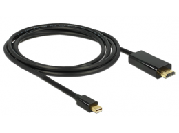 Delock mini Displayport apa / HDMI apa kábel, 2m