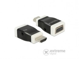 Delock HDMI-A apa / VGA anya átalakító, audió funkcióval