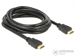 Delock HDMI apa/apa összekötő kábel, 3m