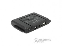 Delock USB 3.0 - SATA3/IDE40/IDE44 pin átalakító, backup gomb