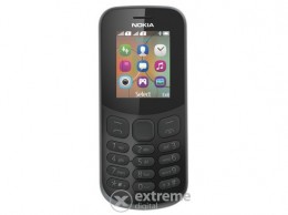 Nokia 130 (2017) Dual SIM kártyafüggetlen mobiltelefon, Black