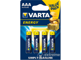 Varta Energy LR03 AAA mikró alkáli elem, 4db