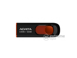 ADATA C008 32GB USB 2.0 pendrive, fekete (AC008-32G-RKD)