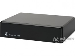 PRO-JECT Phono Box E BT - Phono előerősítő BT adóval, fekete