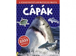 Móra Könyvkiadó Cápák - A kihagyhatatlan matricás mappa