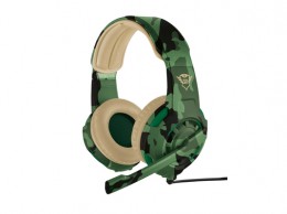 Trust GXT 310C Radius gamer mikrofonos fejhallgató, jungle camo