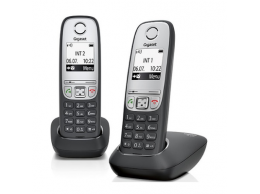 Gigaset ECO DECT telefon A415 DUO, fekete