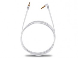 OEHLBACH OB 35000 i-Jack 25 fejhallgató kábel 2,5/3,5 jack 90 fok 1,5 méter fehér szín