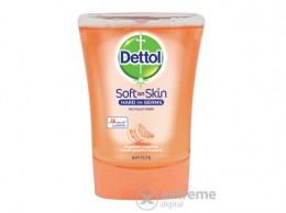 DETTOL érintés nélküli antibakteriális kézmosó utántöltő grapefruit illattal, 250 ml