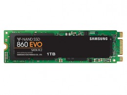 Samsung 860 EVO 1TB SATA M.2 (2280) belső Solid State Drive (SSD) (MZ-N6E1T0)