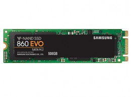 Samsung 860 EVO 500GB SATA M.2 (2280) belső Solid State Drive (SSD) (MZ-N6E500)