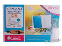 NATURTEX Memory 4 évszak párna, Méret: 60x40x13 cm