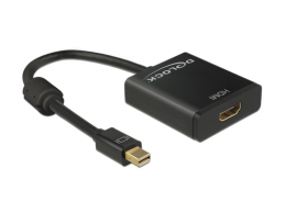Delock mini Displayport 1.2 apa/HDMI anya 4K aktív átalakító