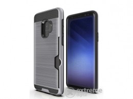 GIGAPACK műanyag tok Samsung Galaxy S9 (SM-G960) készülékhez, ezüst