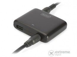 DIGITUS DA-10191 univerzális autós notebook töltő, 90W