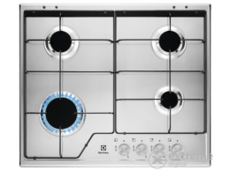 ELECTROLUX KGS6424SX Beépíthető gáz főzőlap, 60 cm