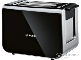 Bosch TAT8613 Styline kompakt kenyérpirító, fekete