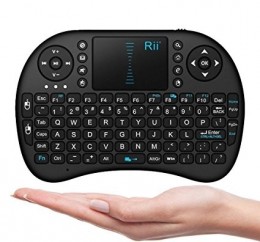 Mini vezeték nélküli billentyűzet touchpad kompatibilis PC, Android, Linux