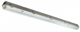Fénycső armatúra LEDes fénycsövekhez vízálló 2xT8/60cm